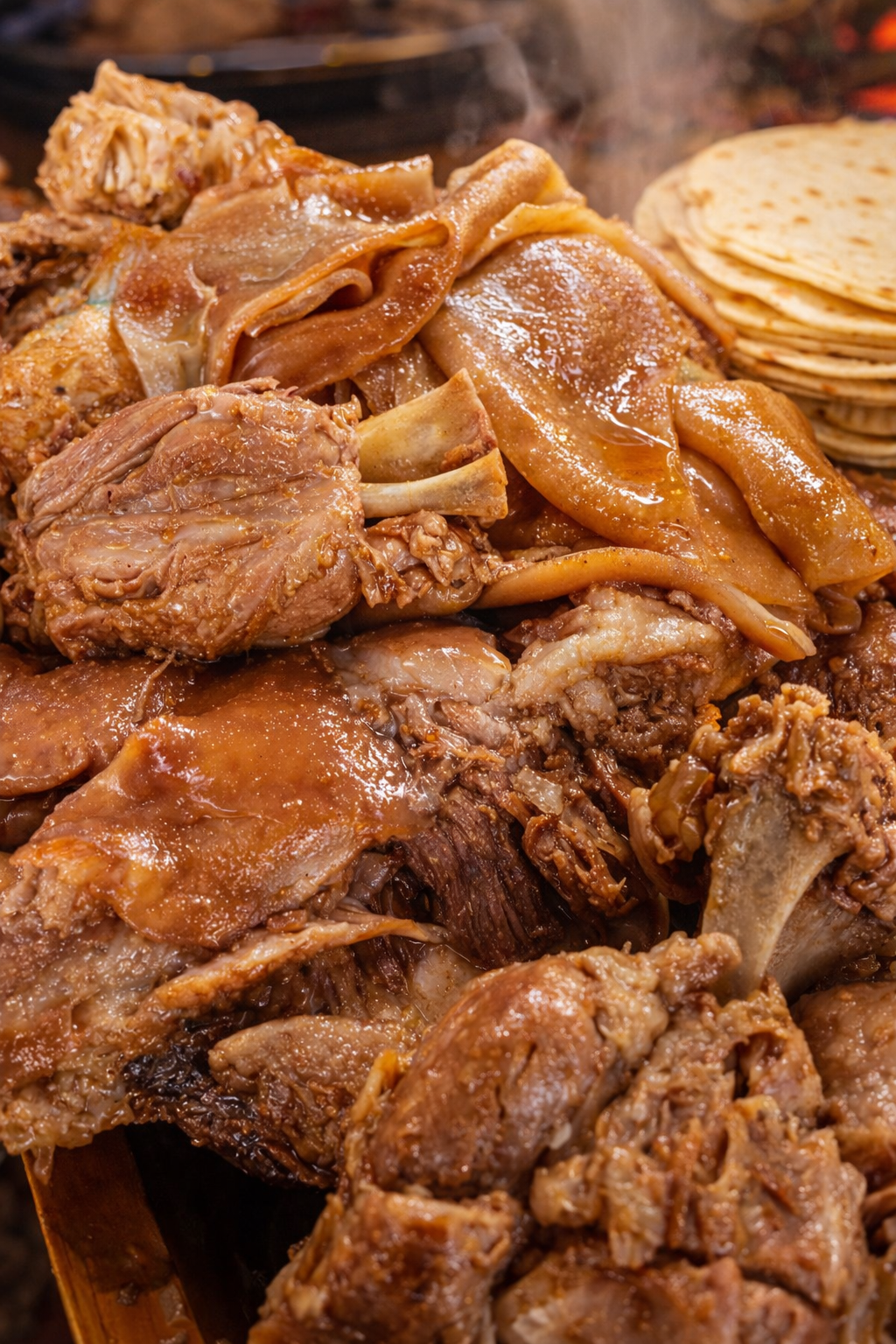 Tortillas de carnitas